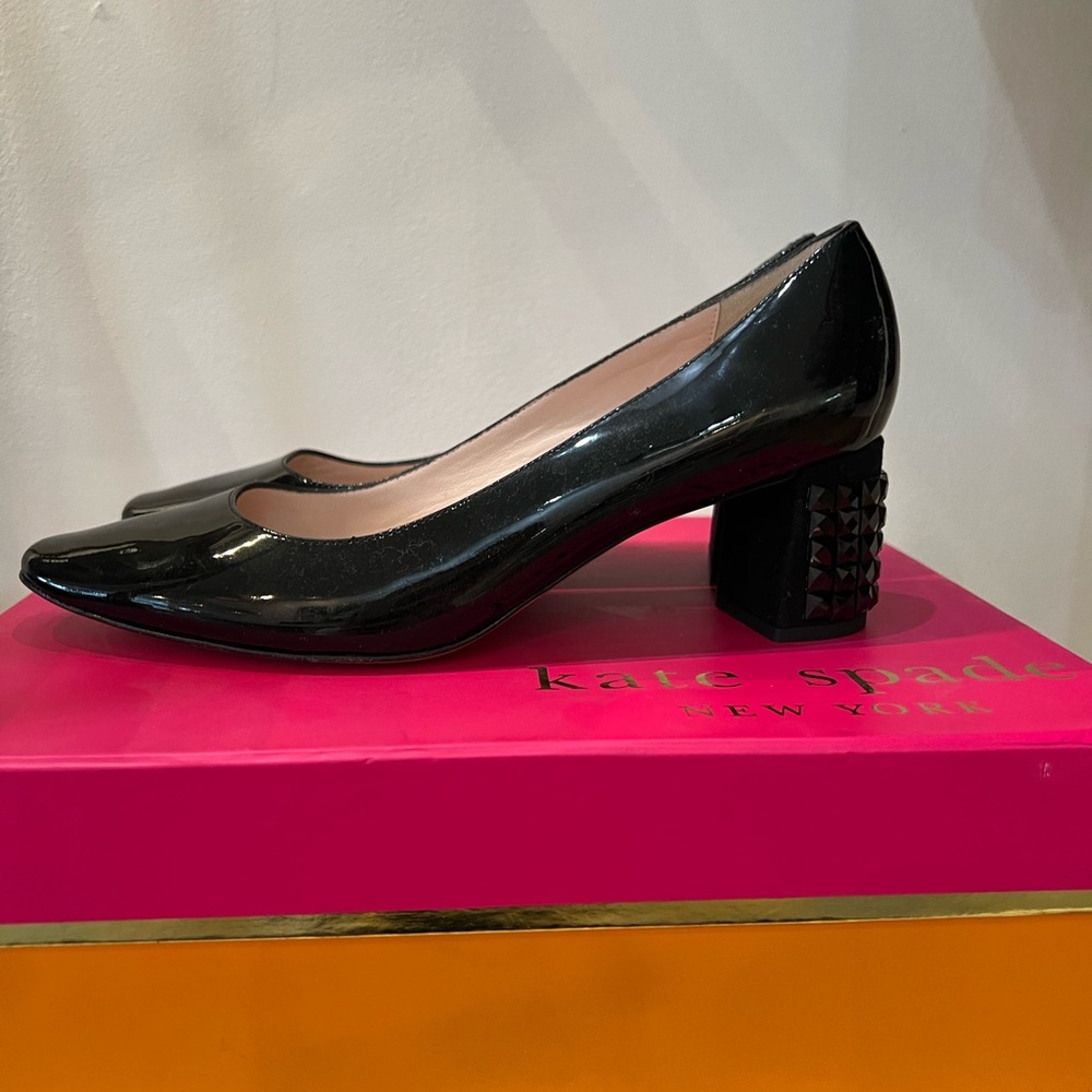 kate spade block heels